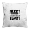 nerd.. Throw Pillow