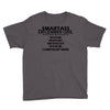 Smartass December Girl Youth Tee