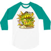 monster studen 3/4 Sleeve Shirt