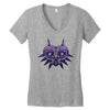 Majoras Mask Women's V-Neck T-Shirt
