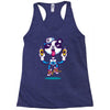 no graffiti here sir Racerback Tank