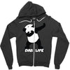 dab life Zipper Hoodie