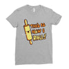 this İs how i roll Ladies Fitted T-Shirt