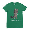 i woke up like this Ladies Fitted T-Shirt