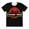 Jurassic Park Parody Stranger Things All Over Women's T-shirt