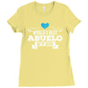 Worlds Best Abuelo Ever Ladies Fitted T-Shirt