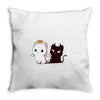 purr evil 2 Throw Pillow