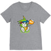 rufu  the green wolf V-Neck Tee