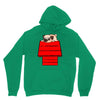 snoopy parody pug w Unisex Hoodie