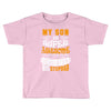 My Son Is Super Awesome His Stepdad Toddler T-shirt