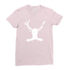 hannibal   stag Ladies Fitted T-Shirt