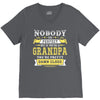 Nobody Is Perfect But If You Are A Grandpa You Are Pretty Damn Close V-Neck Tee