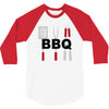 bbq 3/4 Sleeve Shirt