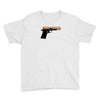 black gold gun pullover Youth Tee