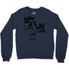 ride the wave california Crewneck Sweatshirt