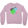 guitar retro music Crewneck Sweatshirt