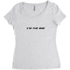 i'm the one Women's Triblend Scoop T-shirt