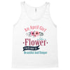 An April Girl Like AFlowers Tank Top