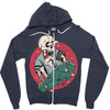 skullboarding Zipper Hoodie