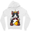 lucky cait sith Zipper Hoodie