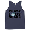 crazy lady shark Tank Top