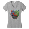 scott lang crossing the back yard Women's V-Neck T-Shirt