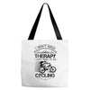I Don't Need Therapy Just to Go Cycling Tote Bags
