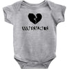 xxxtentacion black logo Baby Bodysuit