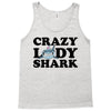 crazy lady shark Tank Top