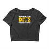 born to dive forced to work Crop Top