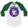 Unicorns Dab 3/4 Sleeve Shirt