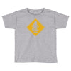 big foot xing big foot crossing sasquatch Toddler T-shirt