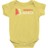 womens march on washington 2017 Baby Bodysuit