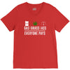 gas, grass or ass everyone pays V-Neck Tee