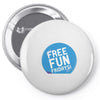 free fun fridays Pin-back button