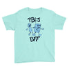 peanut butter and jelly   bff Youth Tee