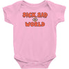 sick sad world Baby Bodysuit