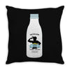 10. fight milk 002 Throw Pillow