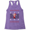 ugly super mario christmas Racerback Tank