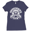 shredder's gym Ladies Fitted T-Shirt
