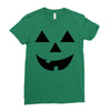 black pumpkin Ladies Fitted T-Shirt