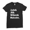 Jude JB Willem Malcolm Ladies Fitted T-Shirt