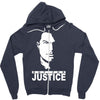 steven seagal out for justice retro Zipper Hoodie