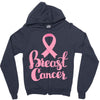 breast cancer pink ribbon Zipper Hoodie