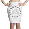 life coach funny inspiration Pencil Skirts