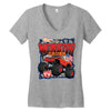 Off Road Monstre Truck Women's V-Neck T-Shirt