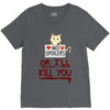 no spoilers... or i'll kill you V-Neck Tee