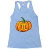 pumpkin pi Racerback Tank