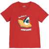 reading is jawsome V-Neck Tee