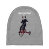 saw trike play a game horror bike Baby Beanies